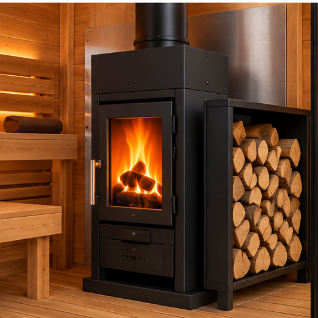 Hearthwood Modern Wood-Fired Outdoor Sauna