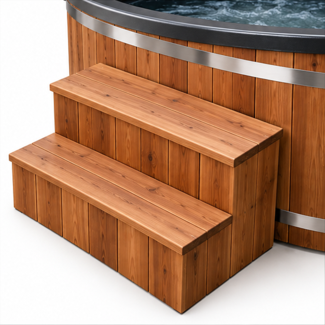CedarHeat Nordic Wood-Fired Hot Tub