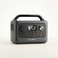 Portable Solar Generator Built to Power Remote Adventures, 1000Wh Lithium Battery, Smart Display Panel, 5-Year Warranty