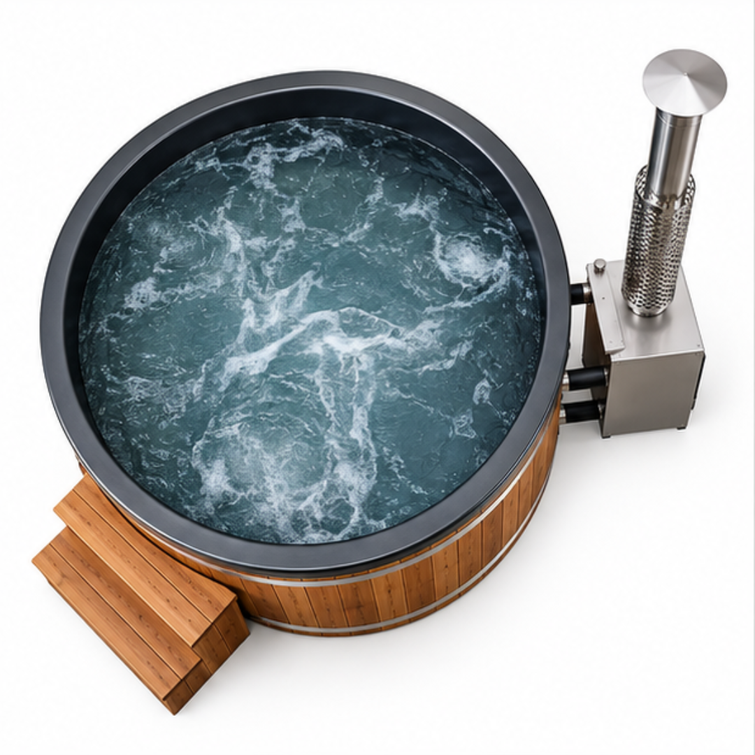 CedarHeat Nordic Wood-Fired Hot Tub