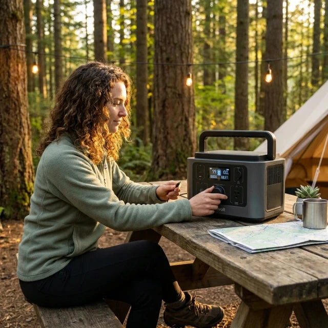 Solivolt Edge1000 Portable Solar Generator — product view 2